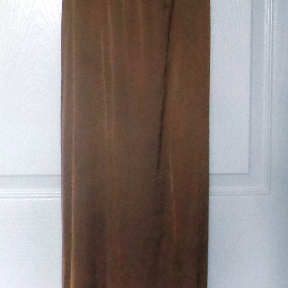 Calypso St Barth Gold Maxi Dress - Size Small - Picture 7 of 10